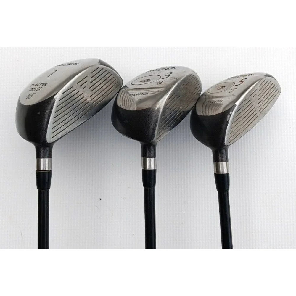 Titan-Steel / Precision Drivers #1 / #3 / #5 Flex Plus Graphite Shafts Grips OK!
